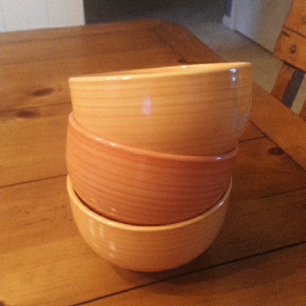 Set of Three  Bowls